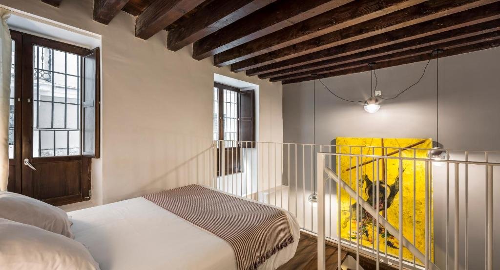 Cama superior.